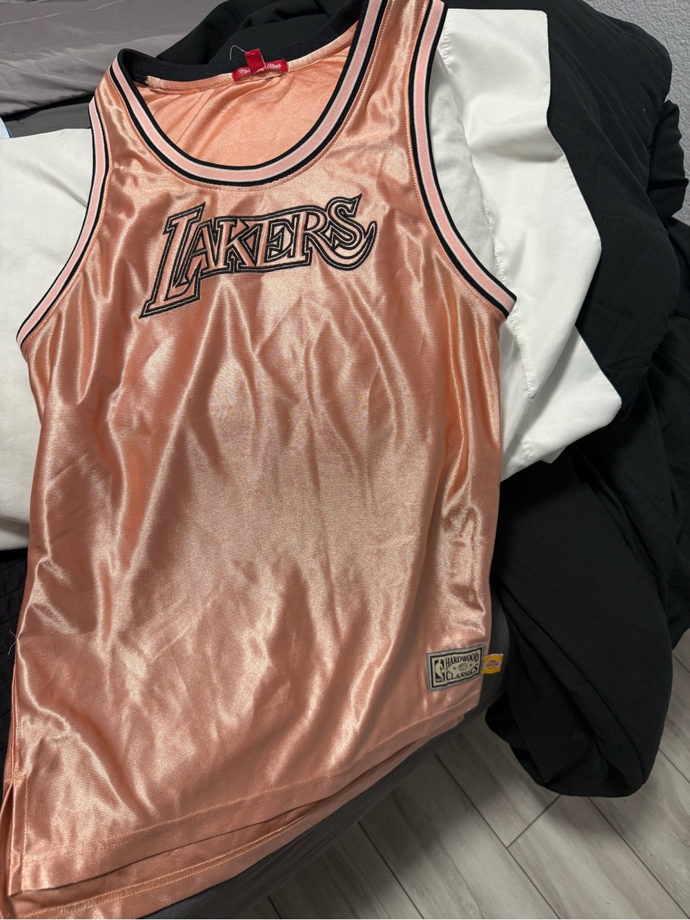 Lakers Satin jersey Pink Rose